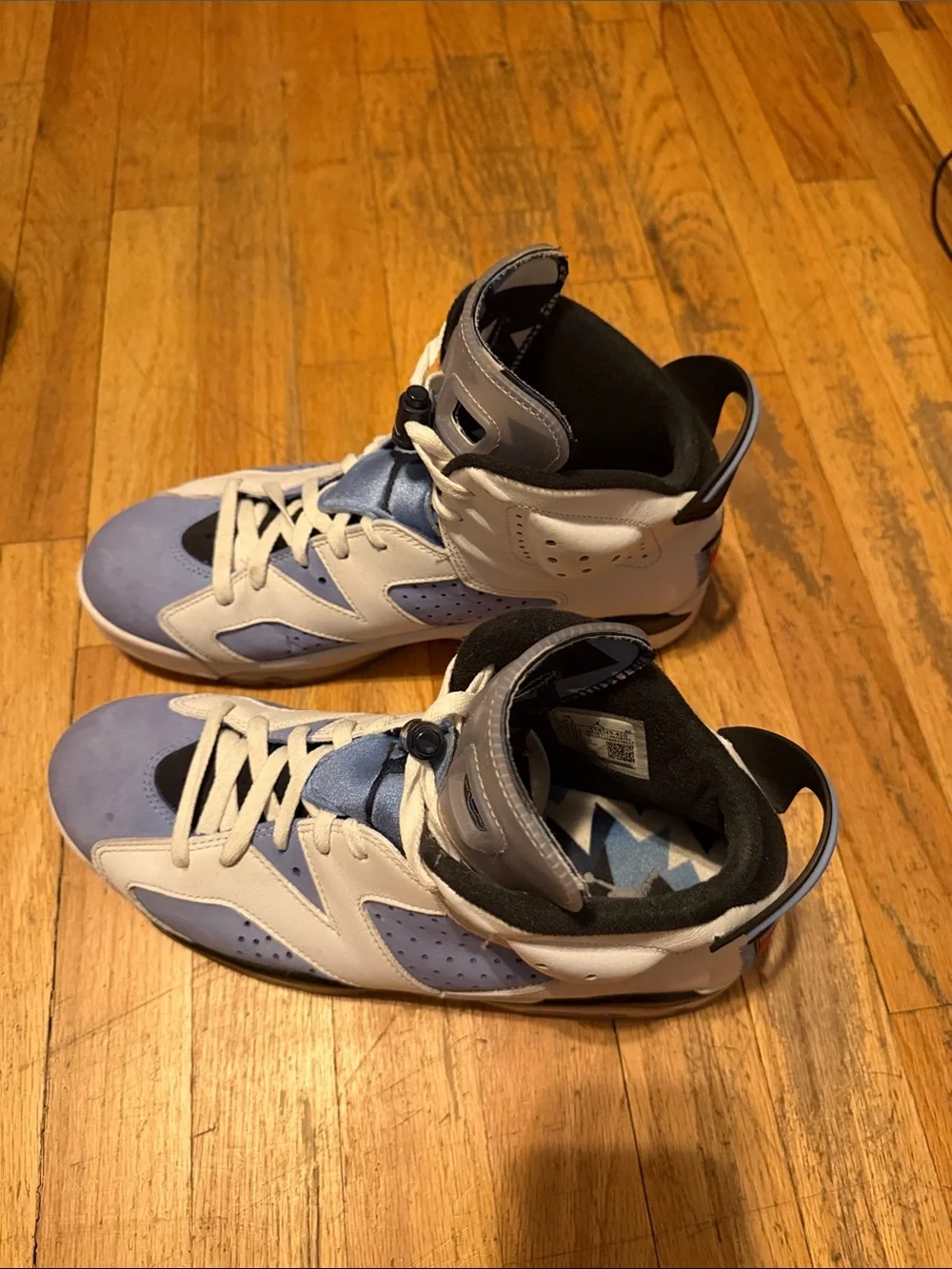 Jordan Men’s Sneakers in White & Light Blue
